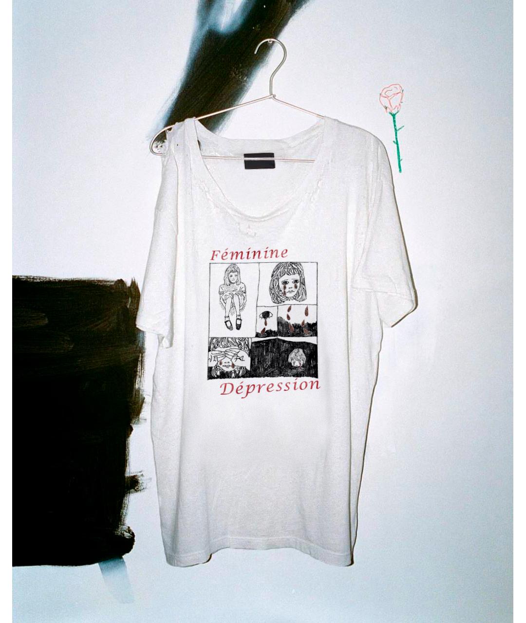 Enfants Riches Déprimés Мульти хлопковая футболка, фото 4