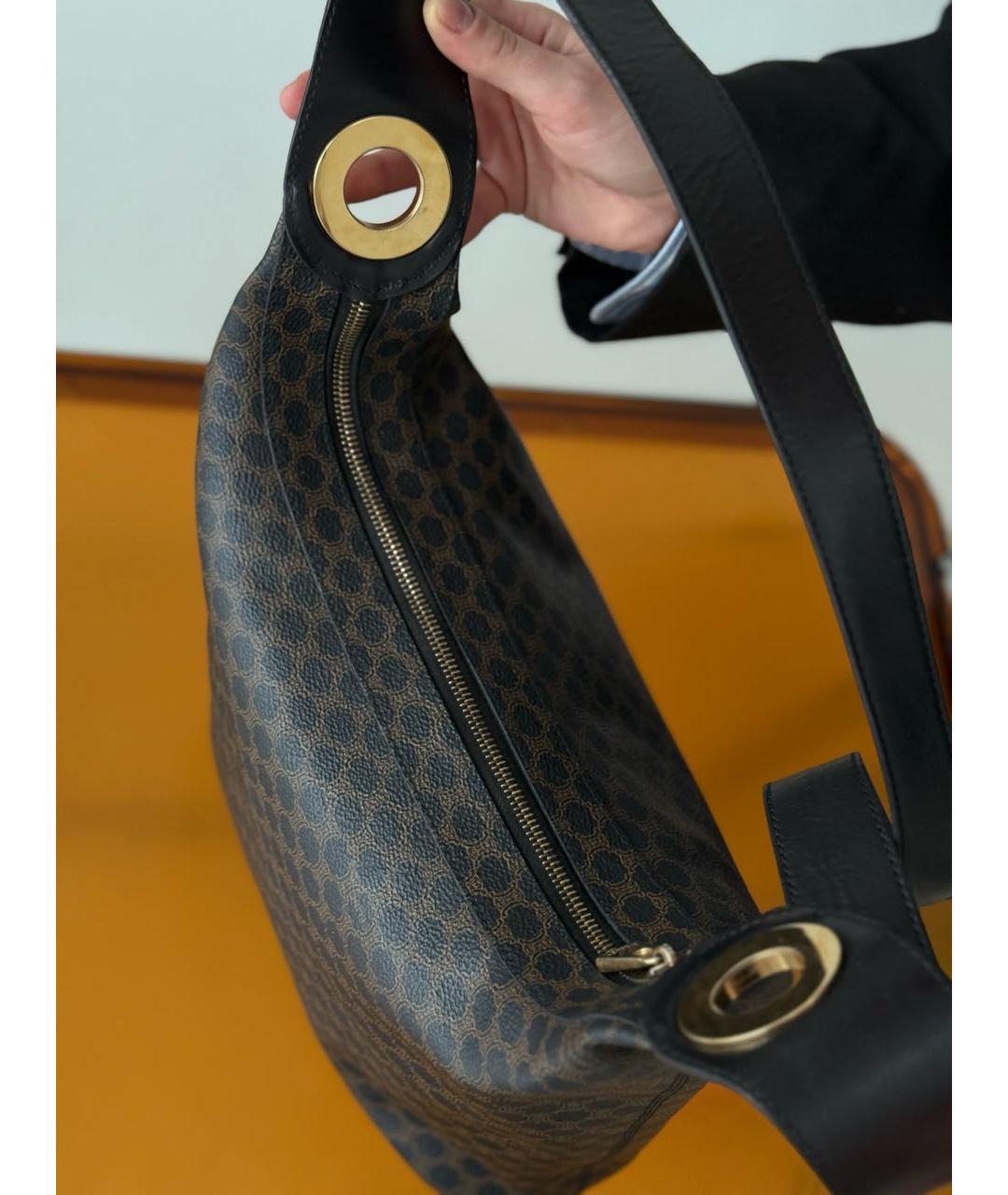 CELINE Коричневая сумка через плечо, фото 5