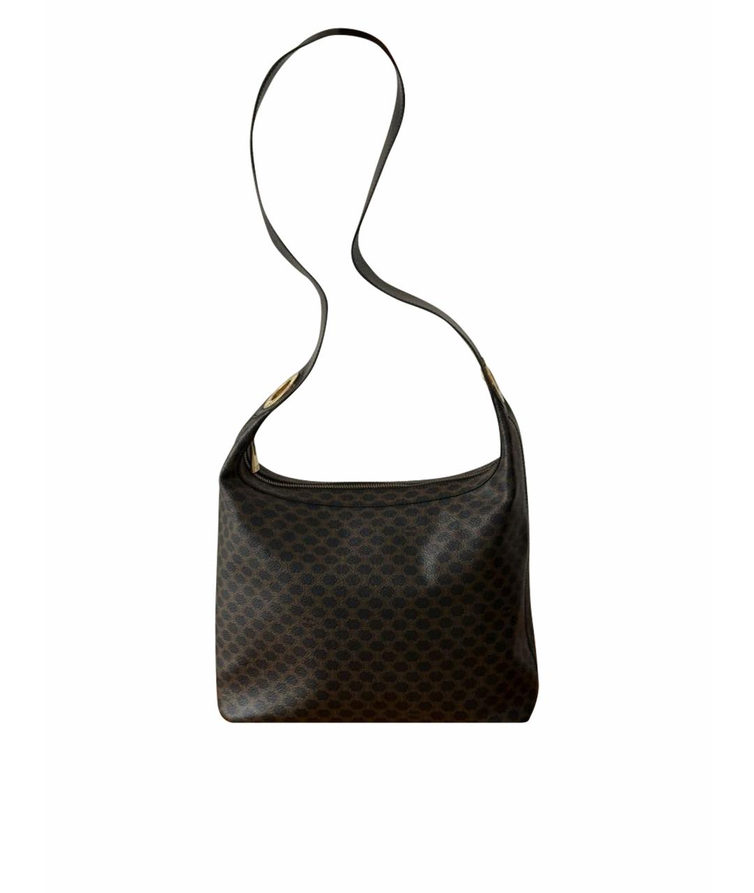 CELINE Коричневая сумка через плечо, фото 1