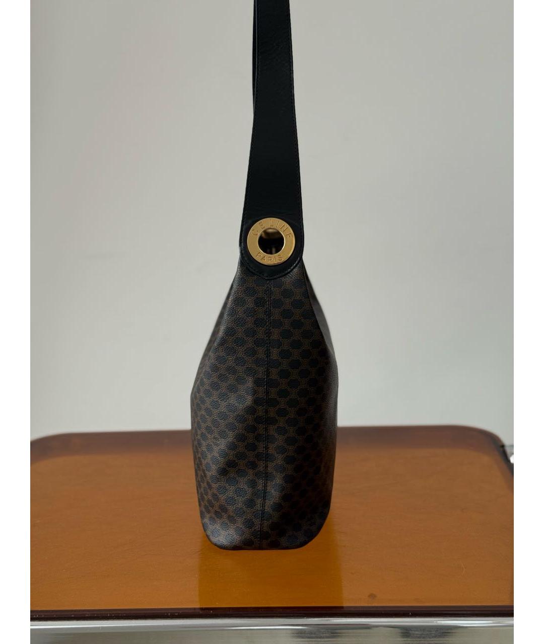 CELINE Коричневая сумка через плечо, фото 2