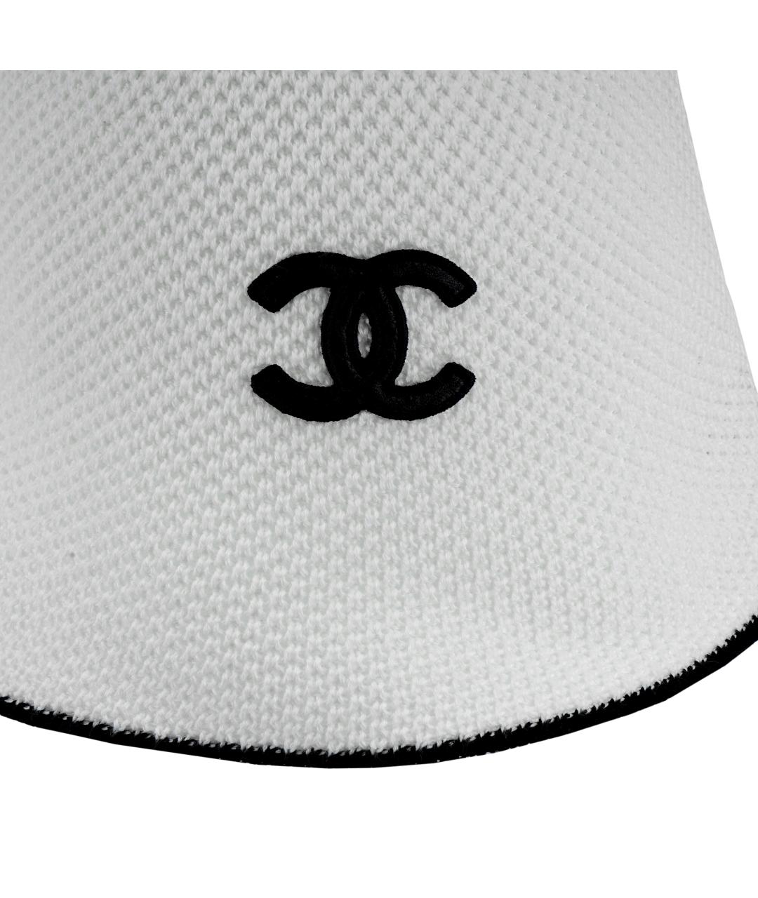 CHANEL Белая панама, фото 5