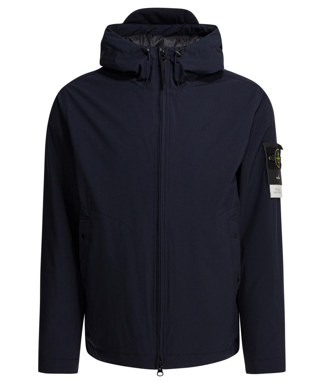 STONE ISLAND Синяя полиэстеровая куртка, фото 1