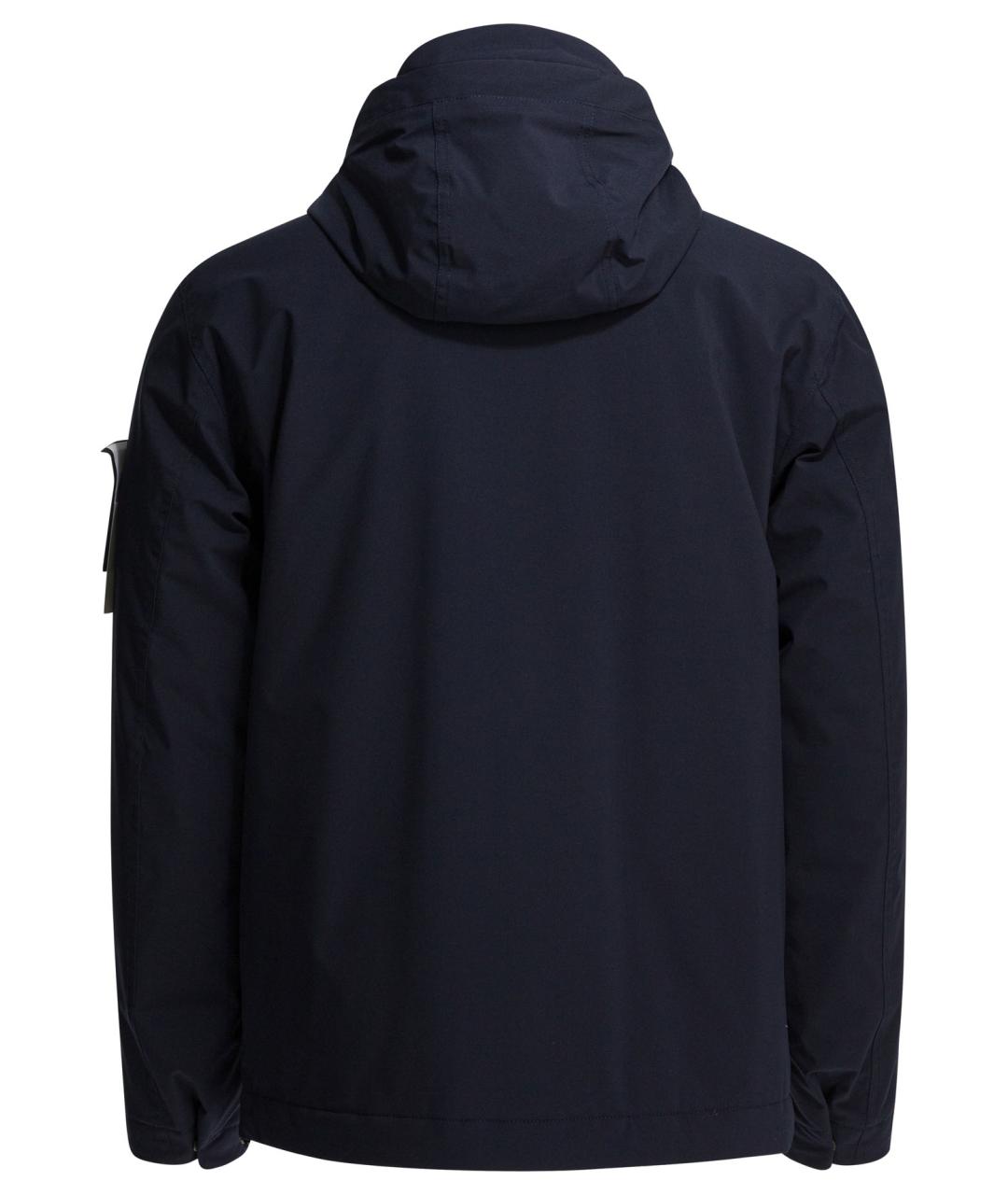 STONE ISLAND Синяя полиэстеровая куртка, фото 2