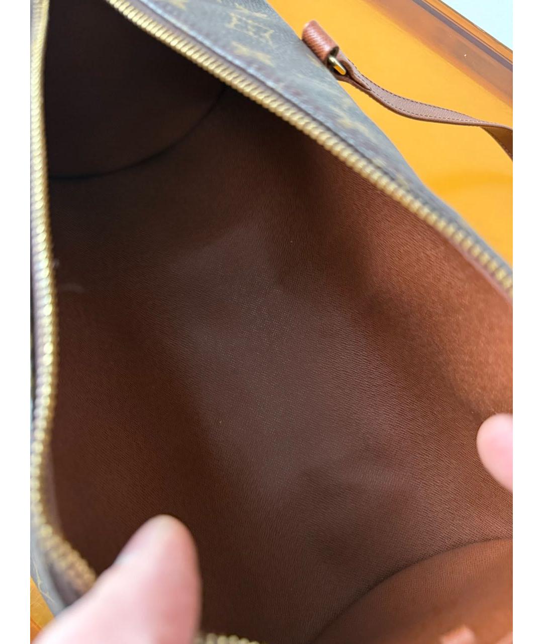 LOUIS VUITTON Коричневая сумка через плечо, фото 7