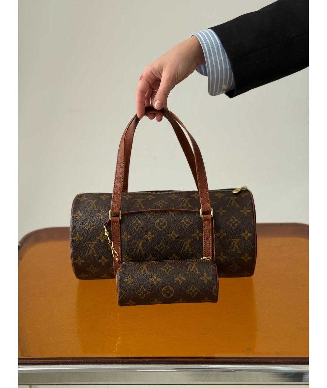 LOUIS VUITTON Коричневая сумка через плечо, фото 2