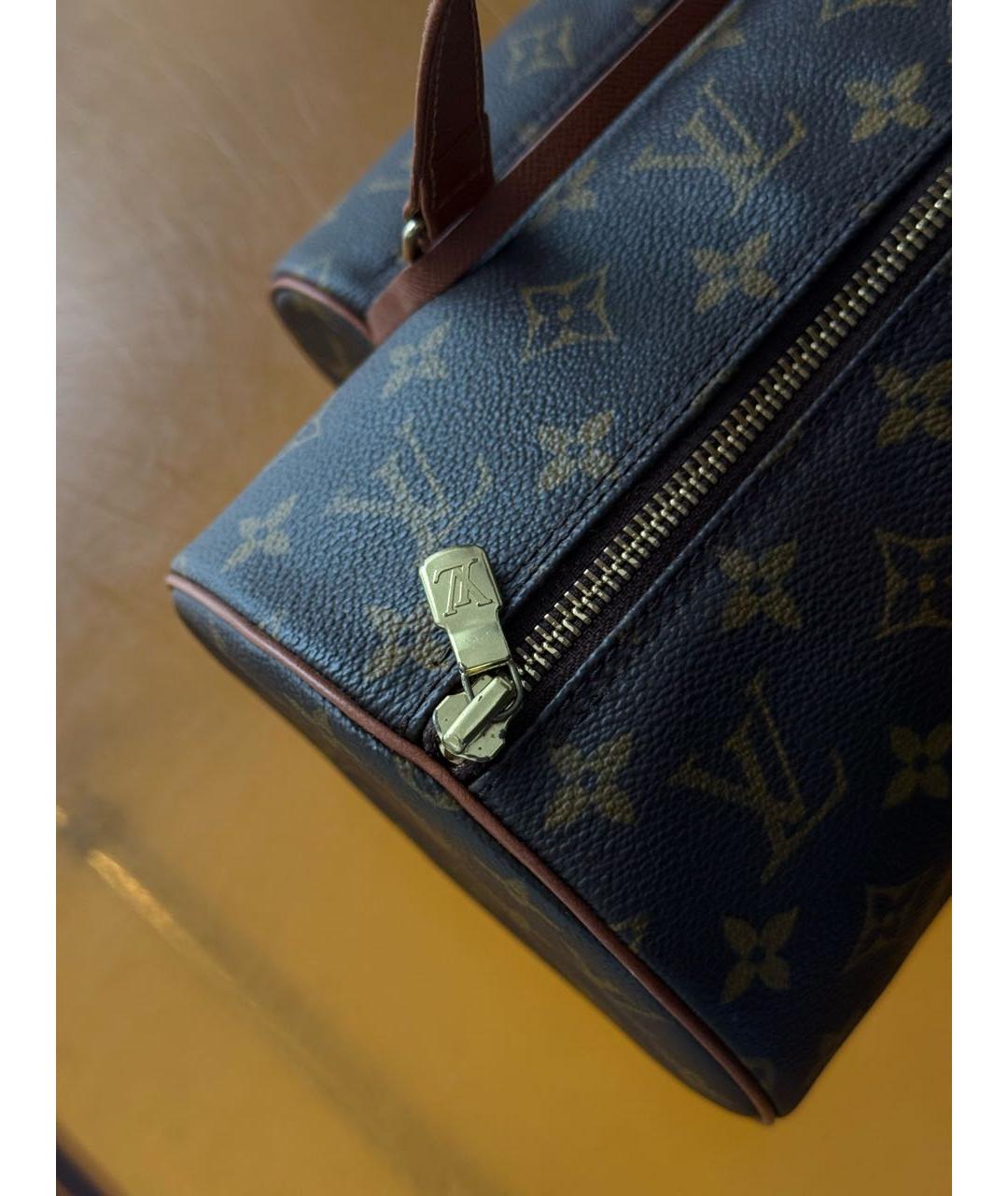 LOUIS VUITTON Коричневая сумка через плечо, фото 8