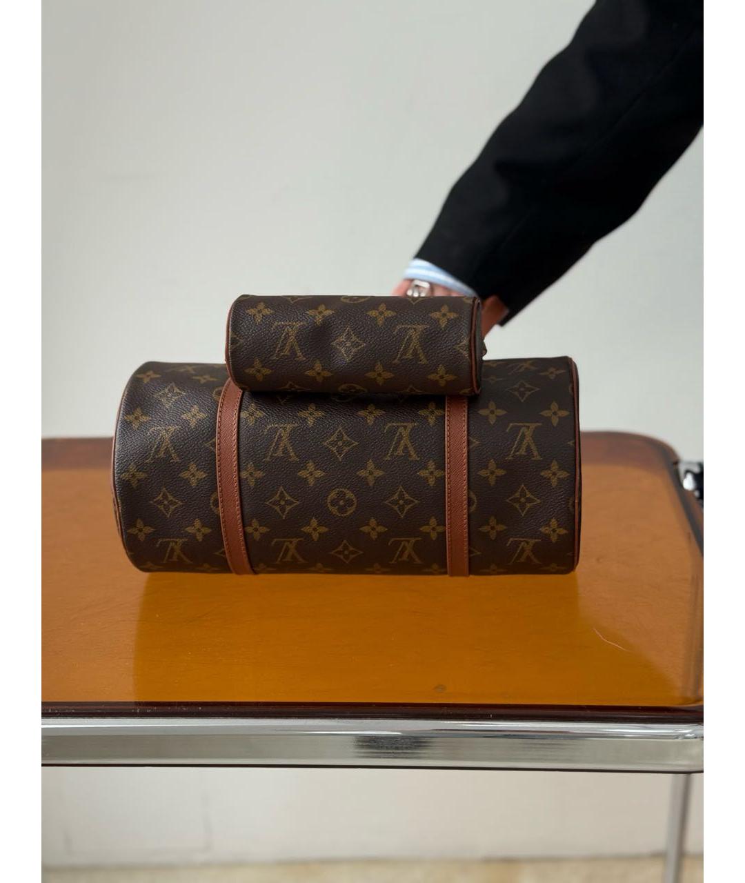 LOUIS VUITTON Коричневая сумка через плечо, фото 6