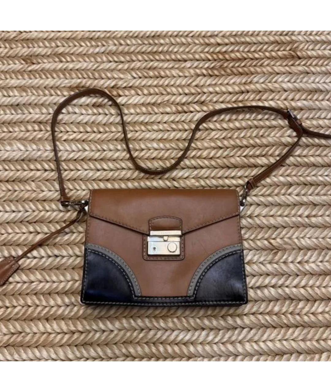 PRADA Кожаная сумка через плечо, фото 2