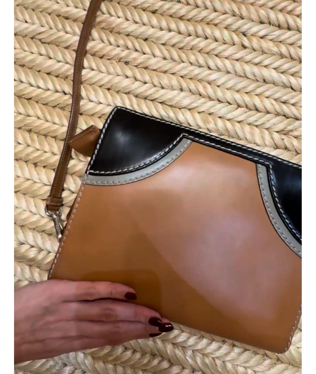 PRADA Кожаная сумка через плечо, фото 4