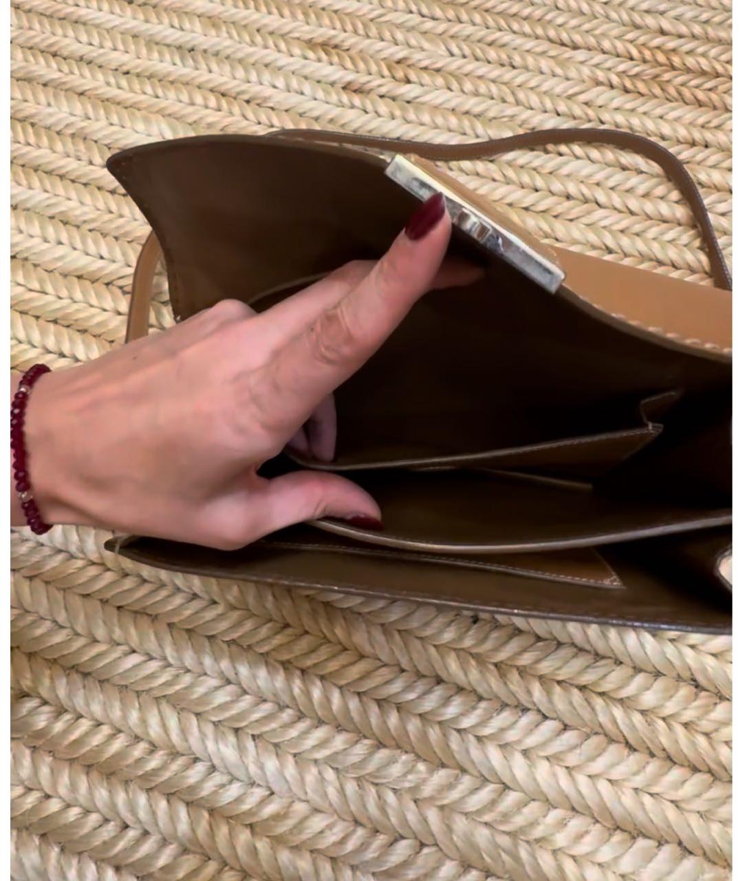 PRADA Кожаная сумка через плечо, фото 6