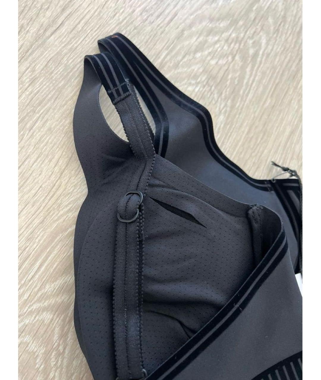 ALO YOGA Черная полиэстеровая майка, фото 6