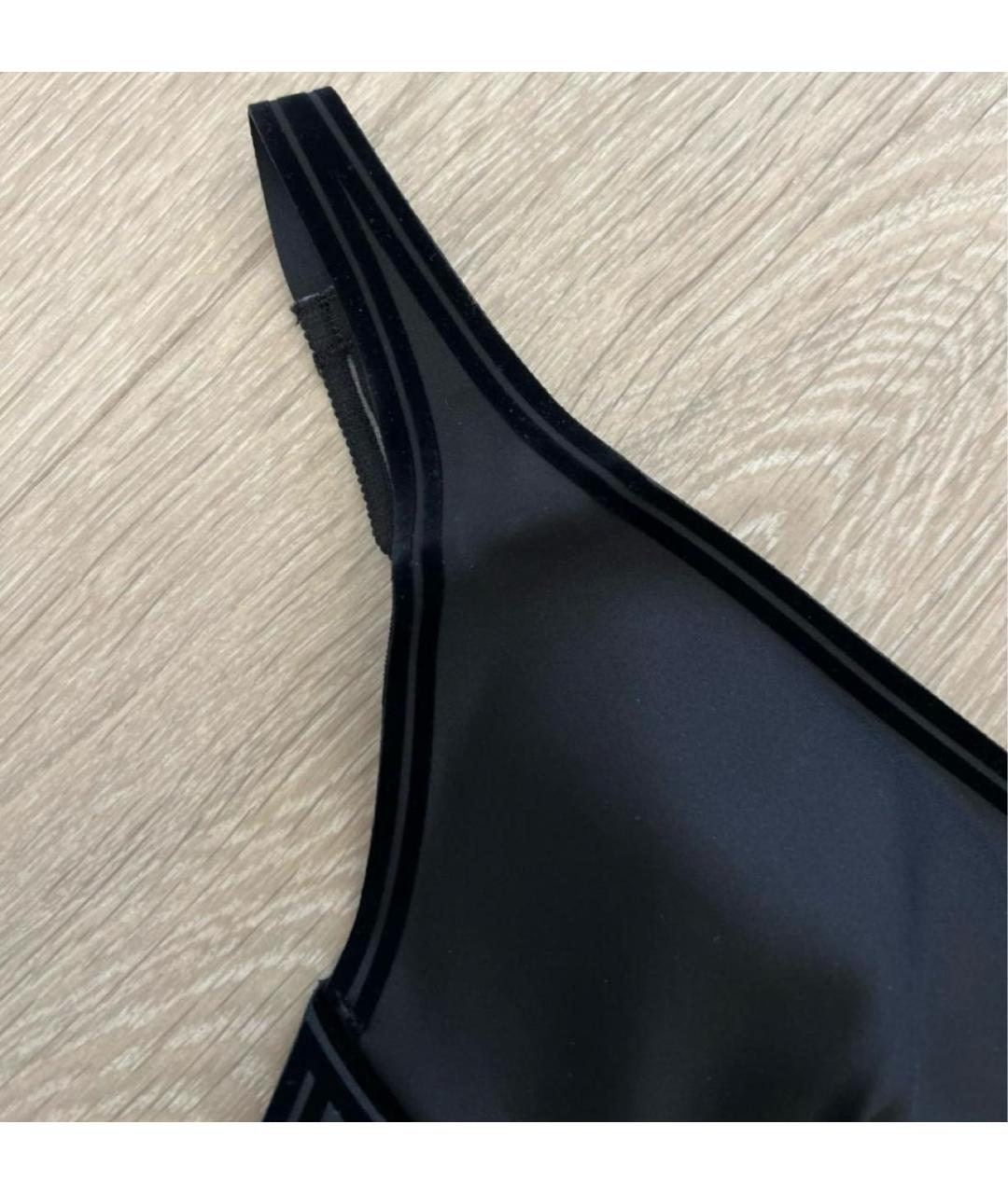 ALO YOGA Черная полиэстеровая майка, фото 5