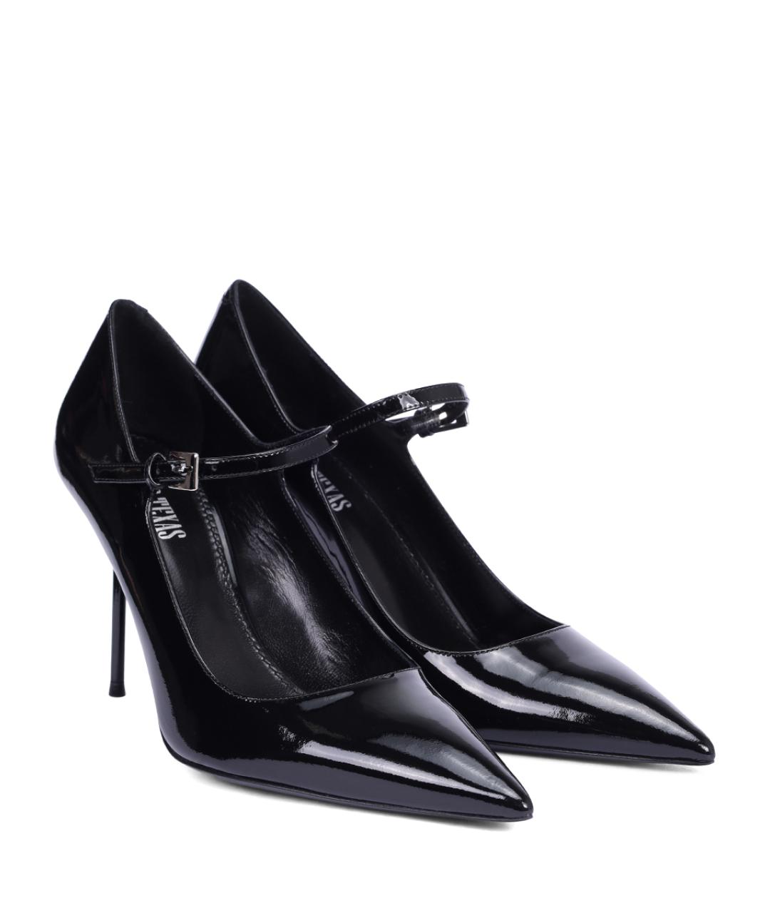 PARIS TEXAS Черные туфли из лакированной кожи, фото 2