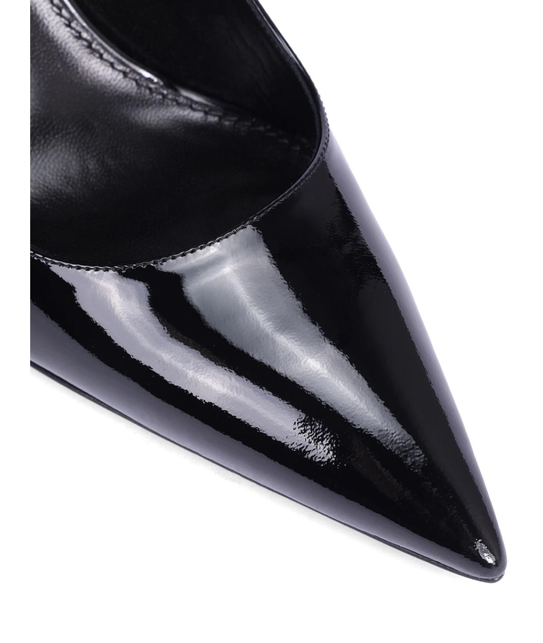 PARIS TEXAS Черные туфли из лакированной кожи, фото 5