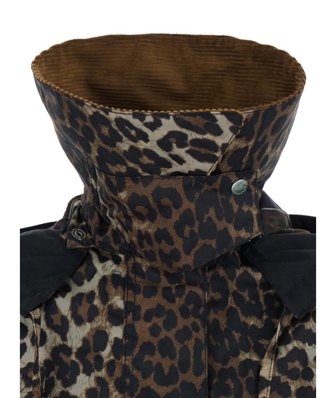 BARBOUR Коричневая хлопковая куртка, фото 3