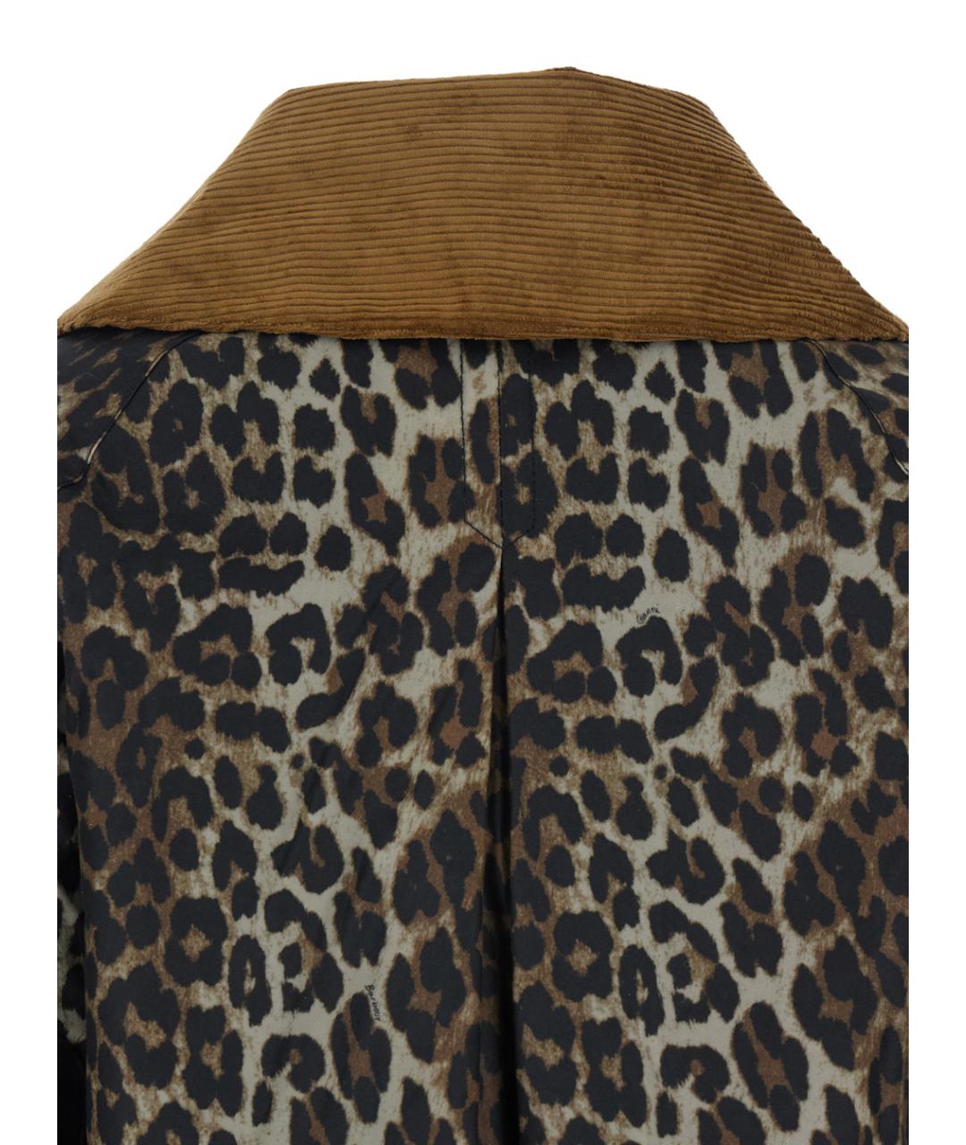 BARBOUR Коричневая хлопковая куртка, фото 4