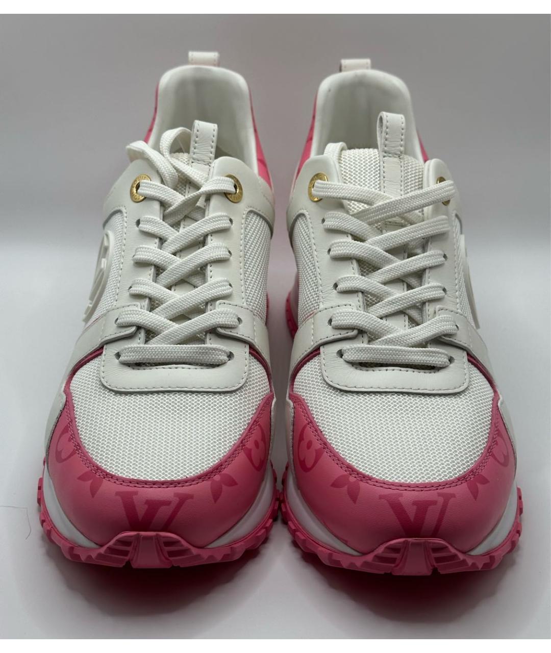 LOUIS VUITTON Белые текстильные кроссовки, фото 2