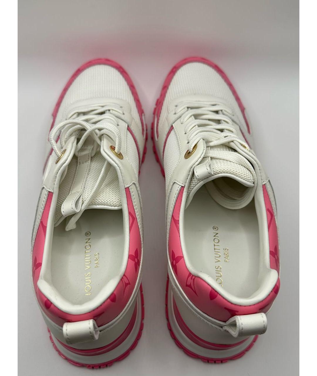 LOUIS VUITTON Белые текстильные кроссовки, фото 3