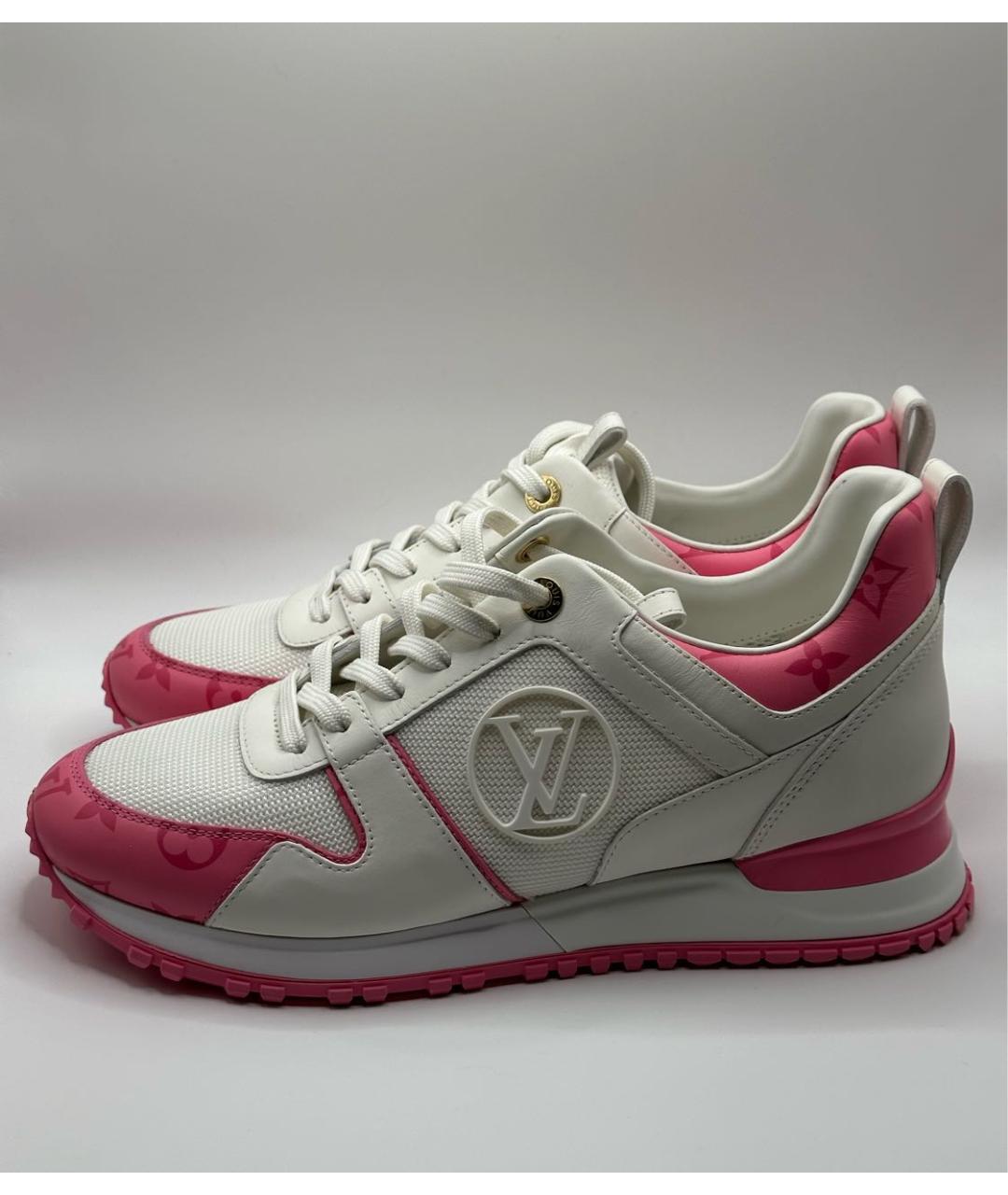 LOUIS VUITTON Белые текстильные кроссовки, фото 5