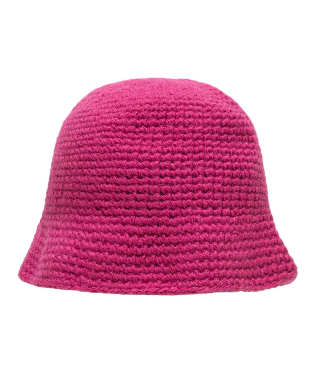 STUSSY Фуксия синтетическая шапка, фото 2