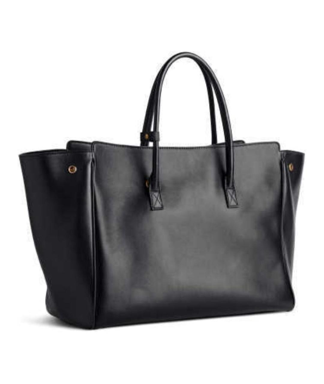 BALENCIAGA Черная кожаная сумка через плечо, фото 4