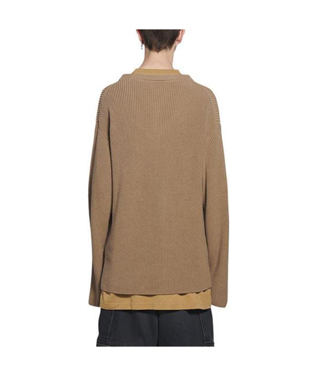 BALENCIAGA Бежевый джемпер / свитер, фото 2