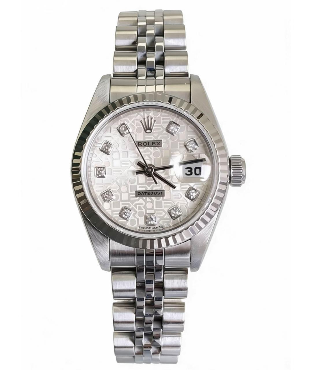 ROLEX Серебряные часы, фото 1