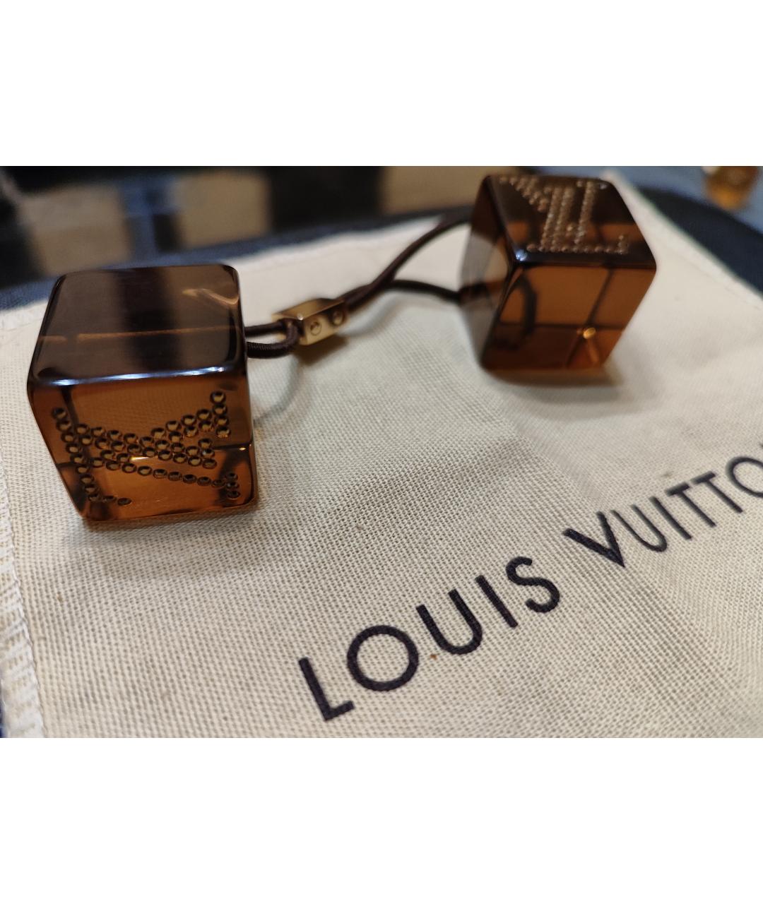LOUIS VUITTON Коричневая резинка, фото 2