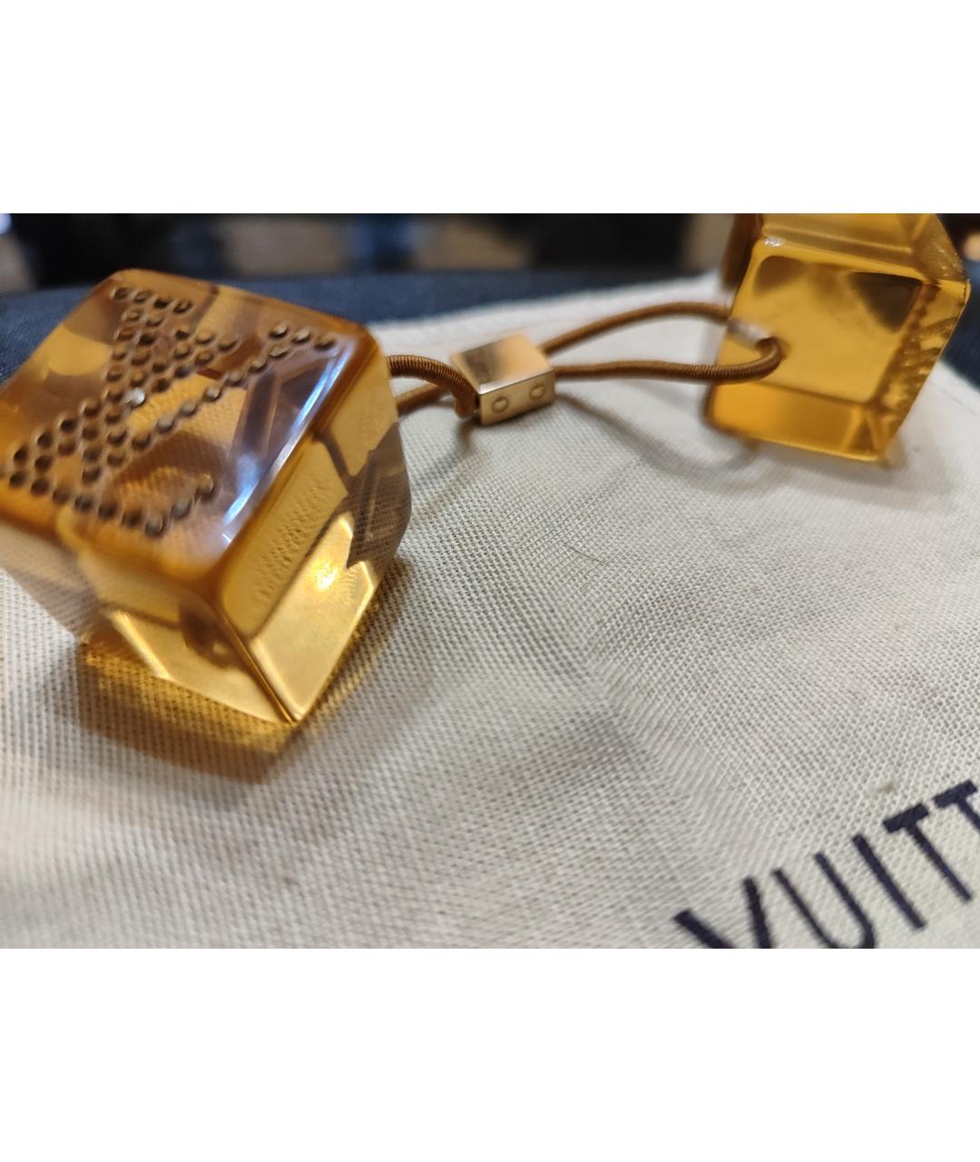 LOUIS VUITTON Коричневая резинка, фото 3