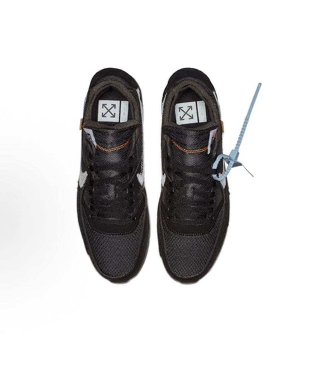 NIKE Черные низкие кроссовки / кеды, фото 5