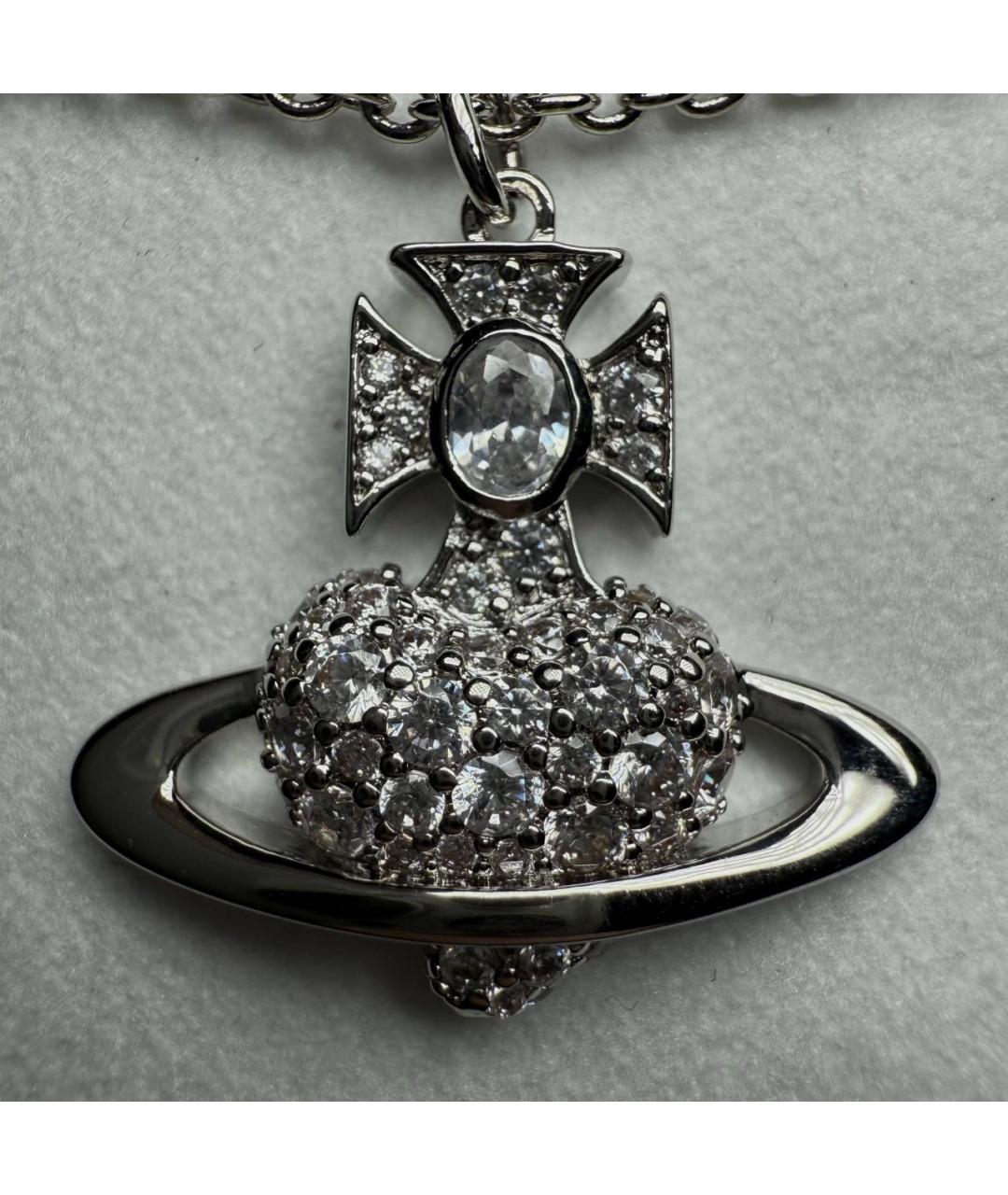 VIVIENNE WESTWOOD Серебрянный латунный кулон, фото 2