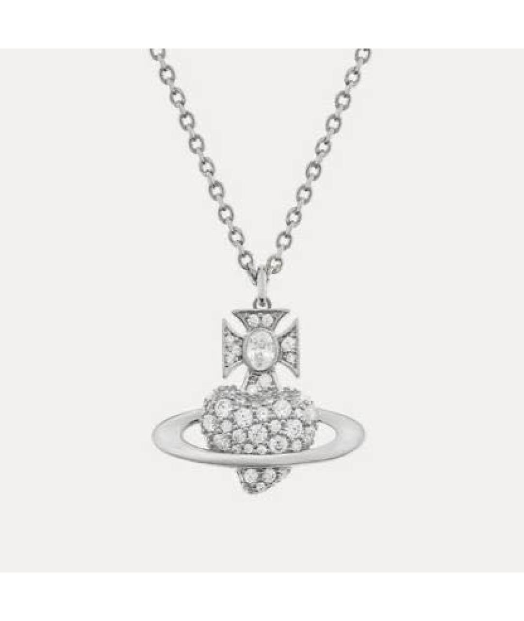 VIVIENNE WESTWOOD Серебрянный латунный кулон, фото 8