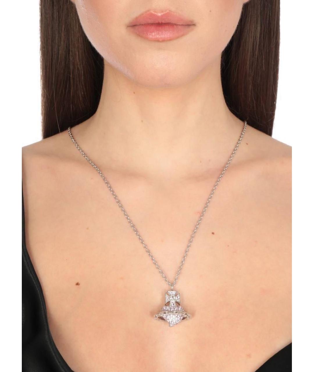 VIVIENNE WESTWOOD Серебрянный латунный кулон, фото 7