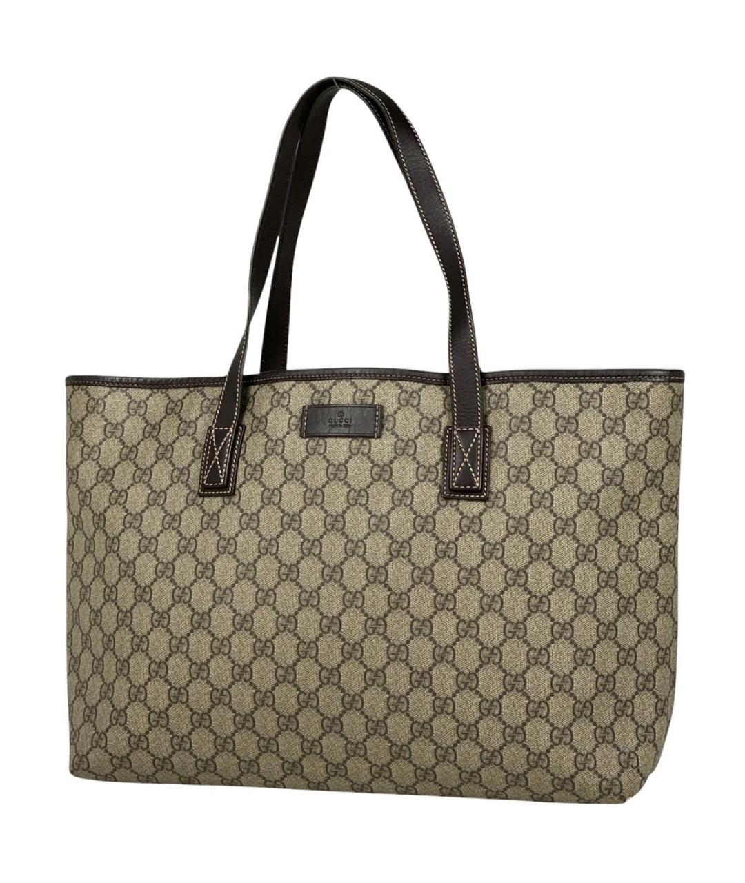 GUCCI Бежевая сумка тоут, фото 1