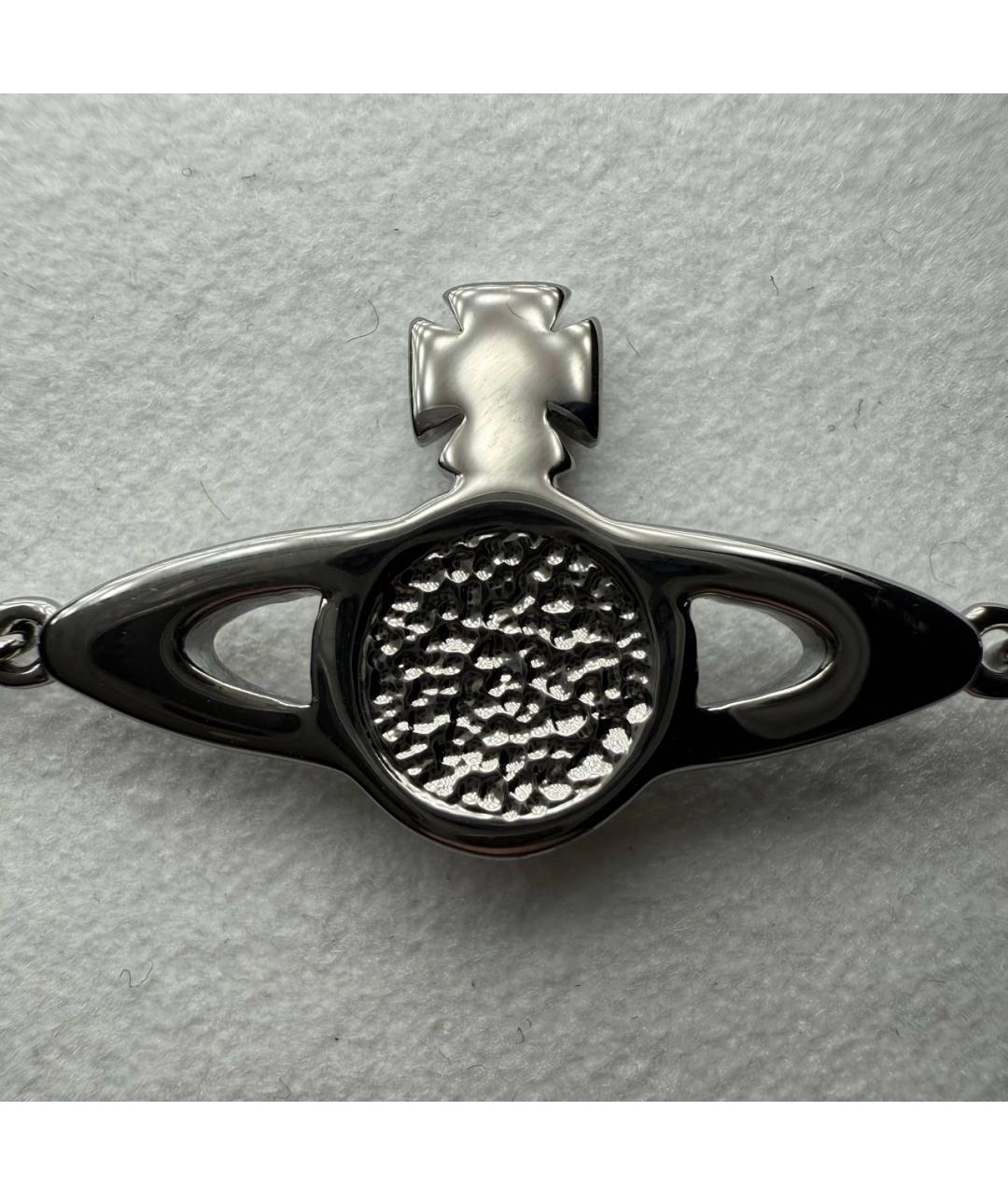 VIVIENNE WESTWOOD Серебрянный латунный браслет, фото 5