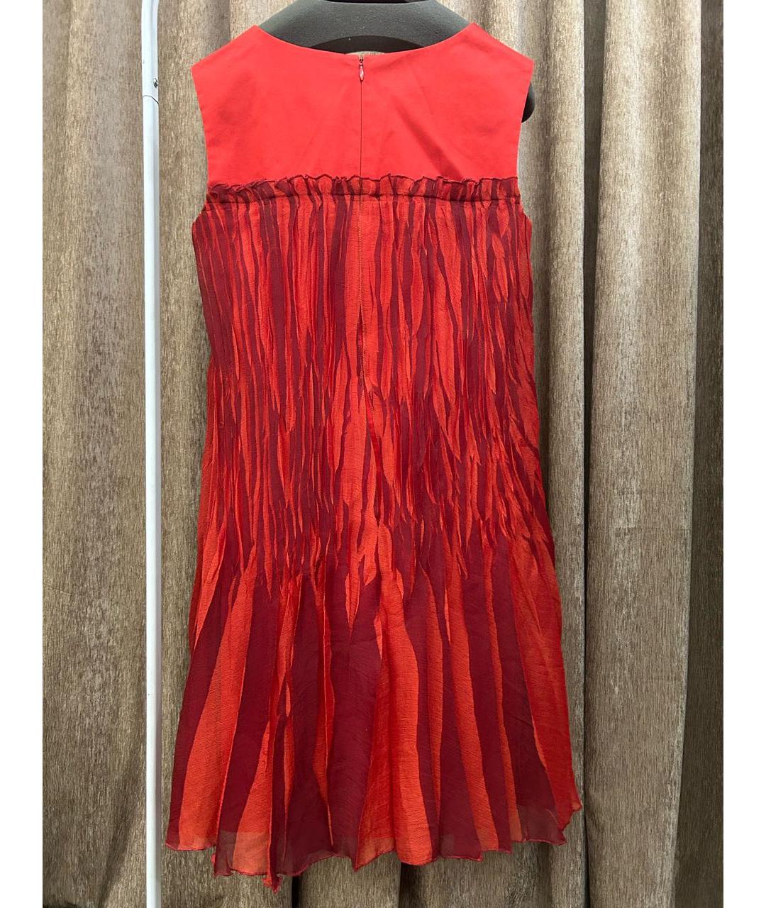ESCADA Красное вискозное платье, фото 2