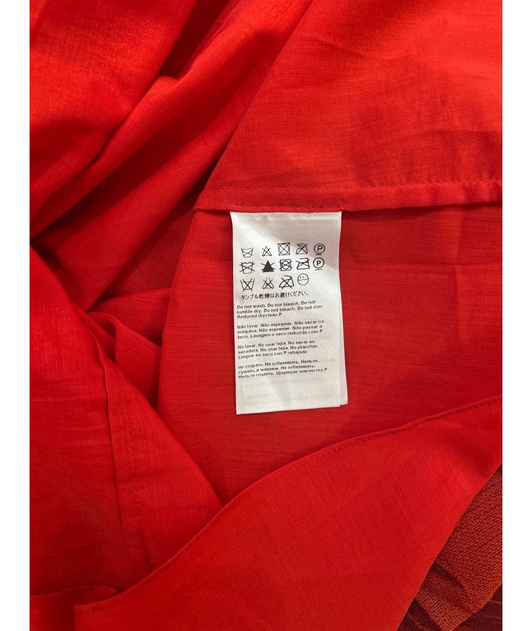 ESCADA Красное вискозное платье, фото 7