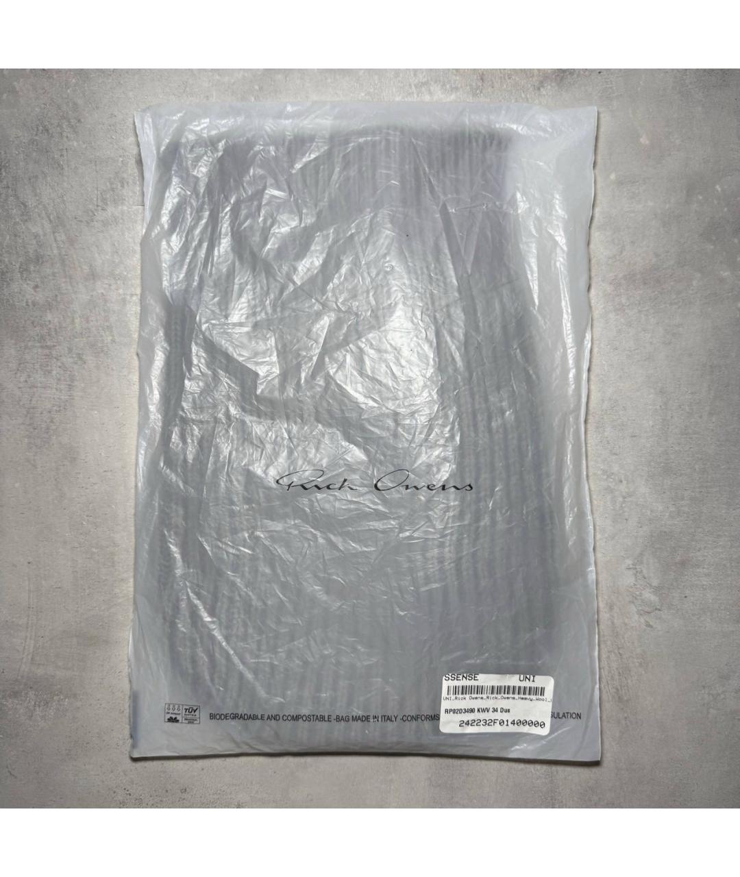 RICK OWENS Бежевая шерстяная шапка, фото 3