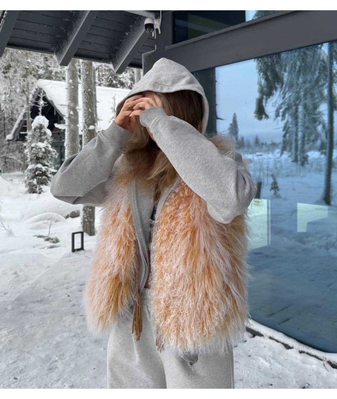 UGG AUSTRALIA Желтый жилет, фото 4