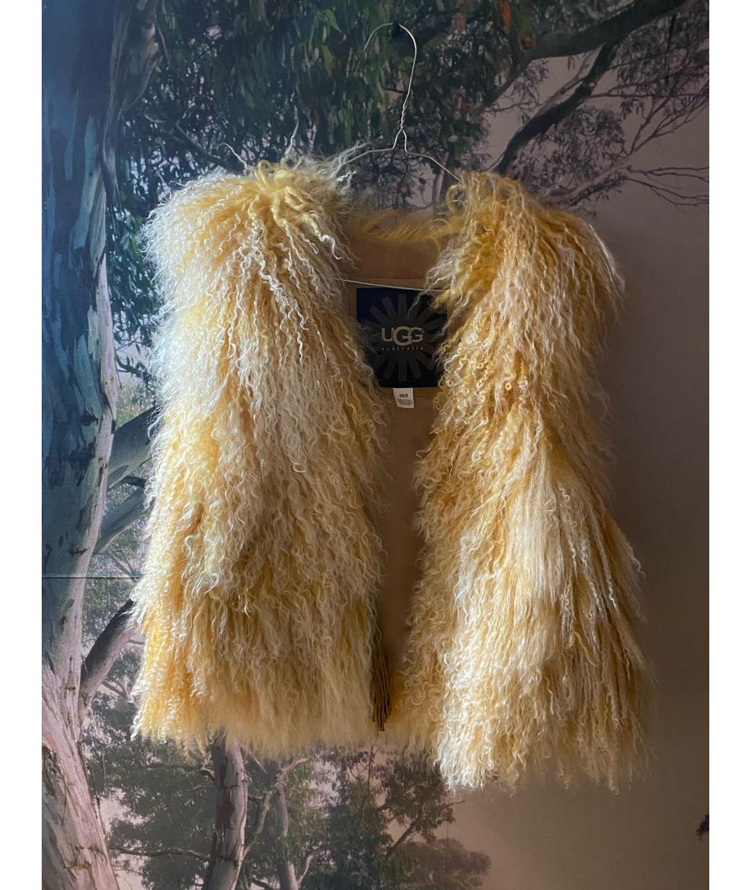 UGG AUSTRALIA Желтый жилет, фото 3