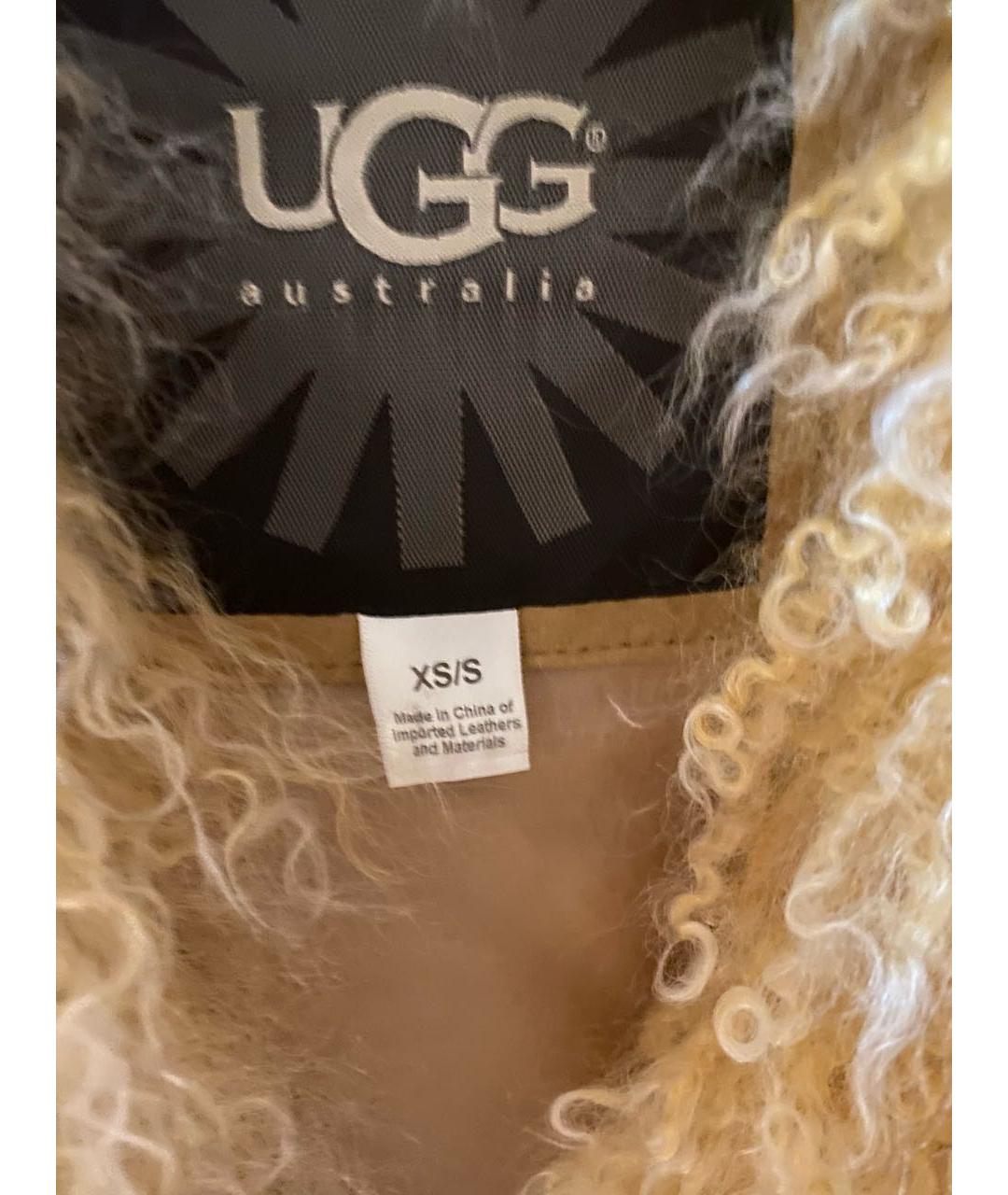 UGG AUSTRALIA Желтый жилет, фото 2