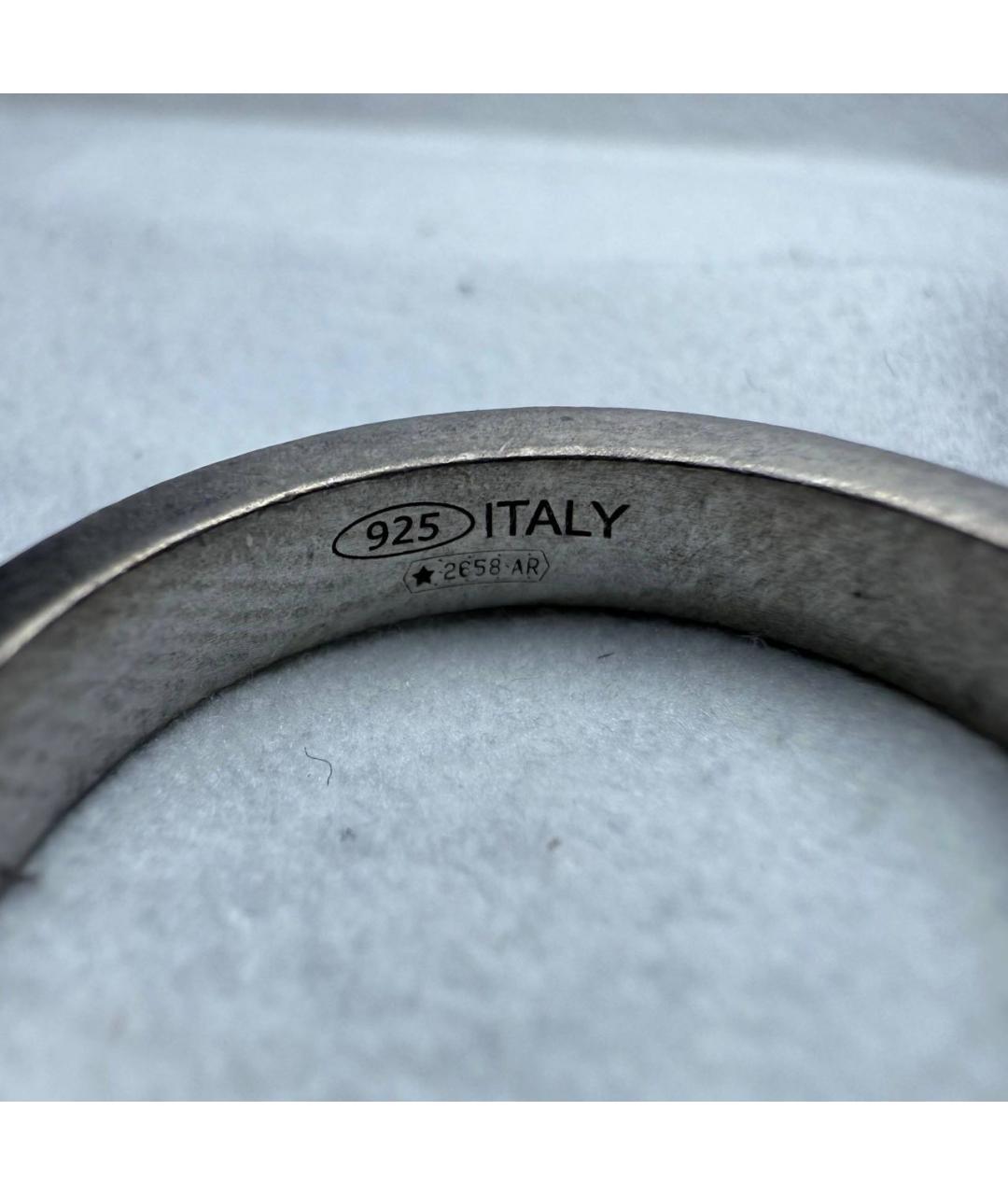 MAISON MARGIELA Серые серебряные серьги, фото 5