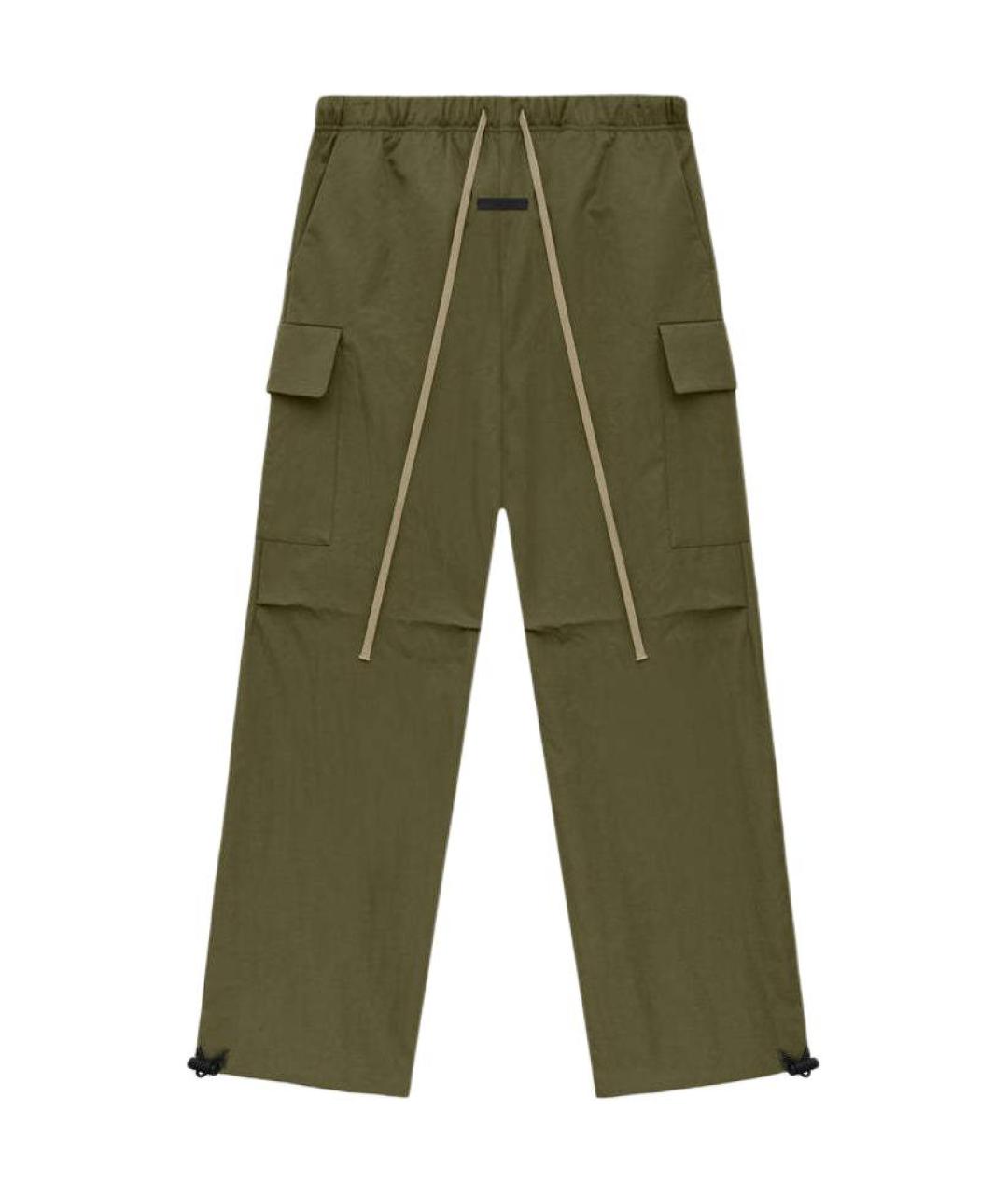 FEAR OF GOD ESSENTIALS Зеленые брюки чинос, фото 1