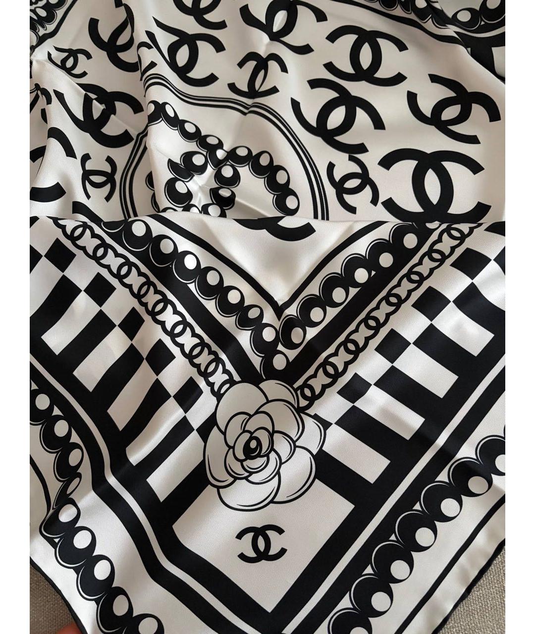 CHANEL Мульти шелковый платок, фото 2