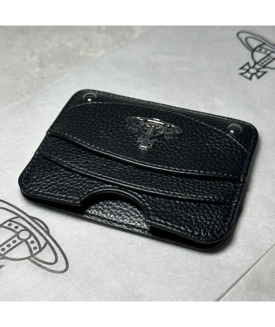 VIVIENNE WESTWOOD Черный кардхолдер, фото 7