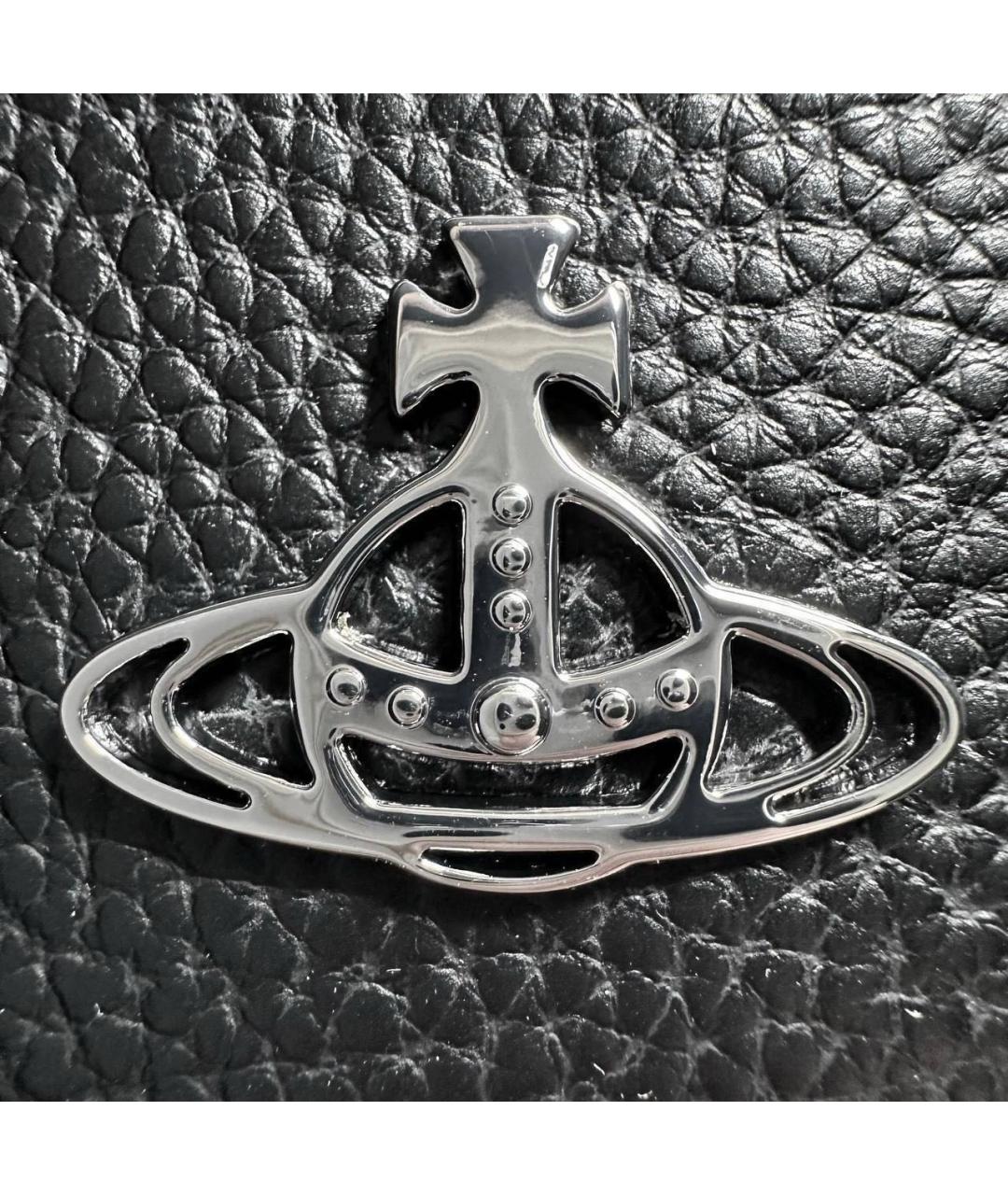 VIVIENNE WESTWOOD Черный кардхолдер, фото 5