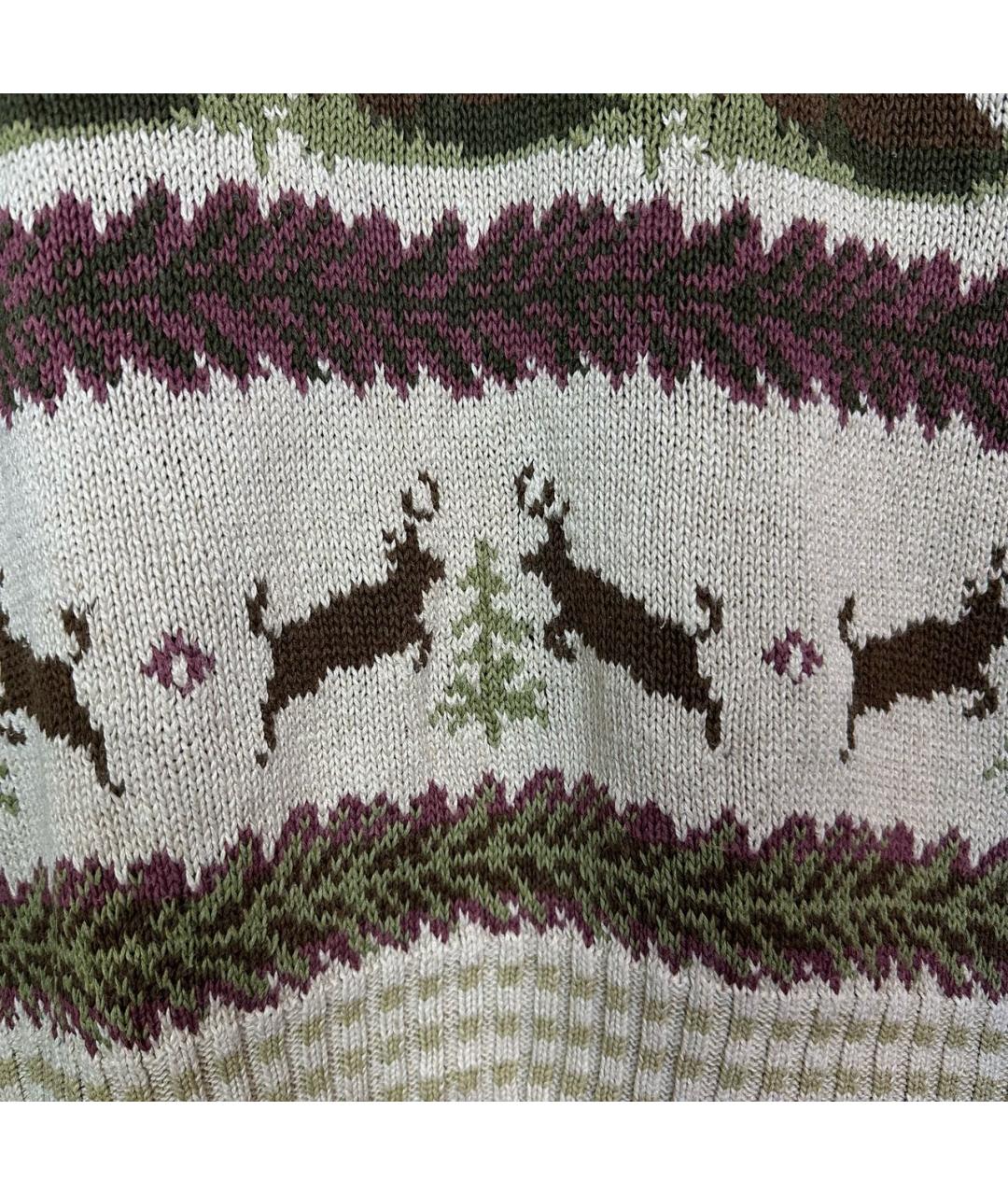 WOOLRICH Бежевый хлопковый джемпер / свитер, фото 5