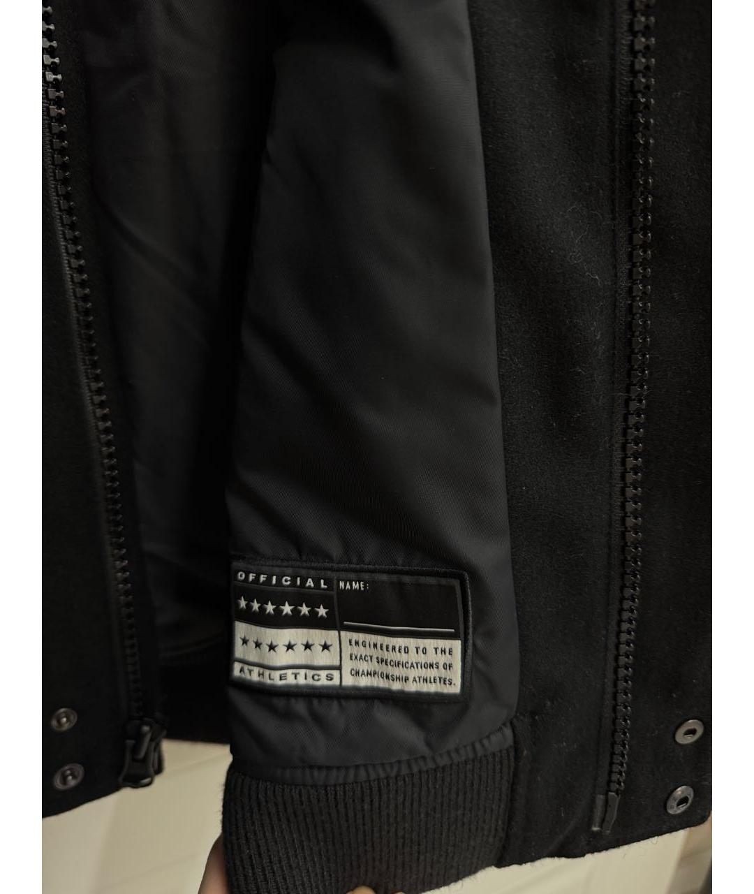 NIKE Черная шерстяная куртка, фото 5