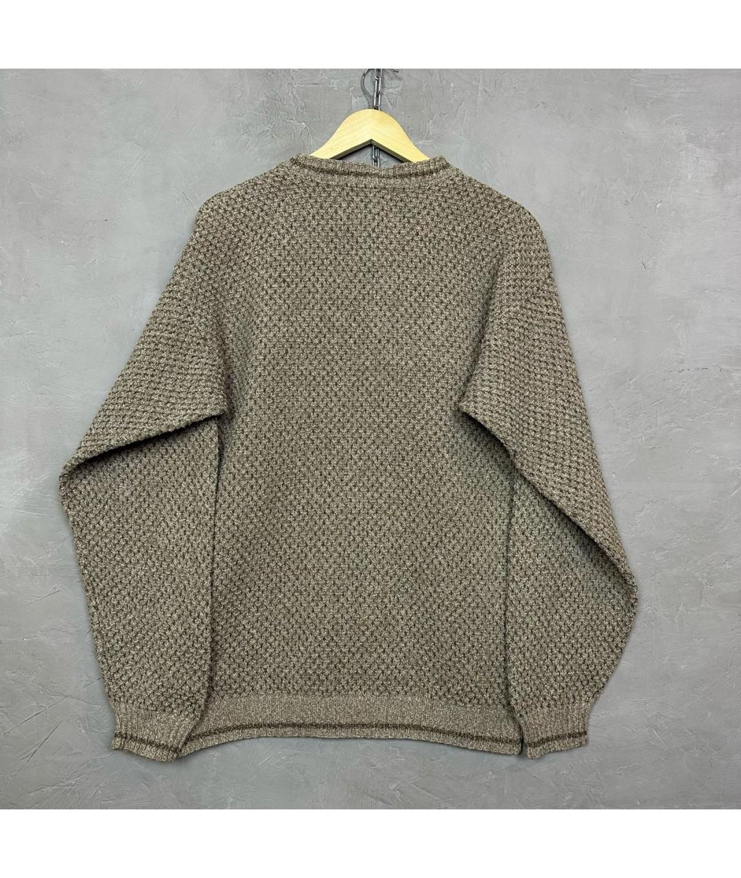 WOOLRICH Бежевый хлопковый джемпер / свитер, фото 3