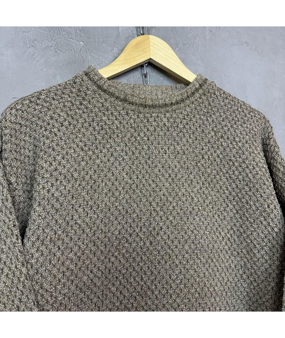 WOOLRICH Бежевый хлопковый джемпер / свитер, фото 6